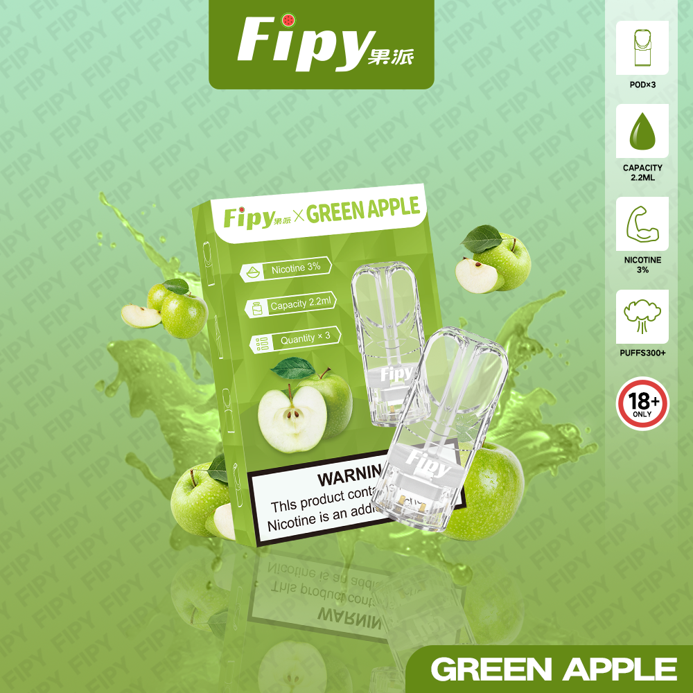 新品煙彈-【FIPY果派煙彈】🍬多種口味選擇一代霧化彈-適用一代主機-VAKA糖果雲煙館