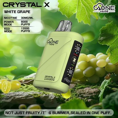 AONE Crystal X水晶2代 | 原產正品 | 12000口超大容量一次性電子煙-VAKA糖果雲煙館