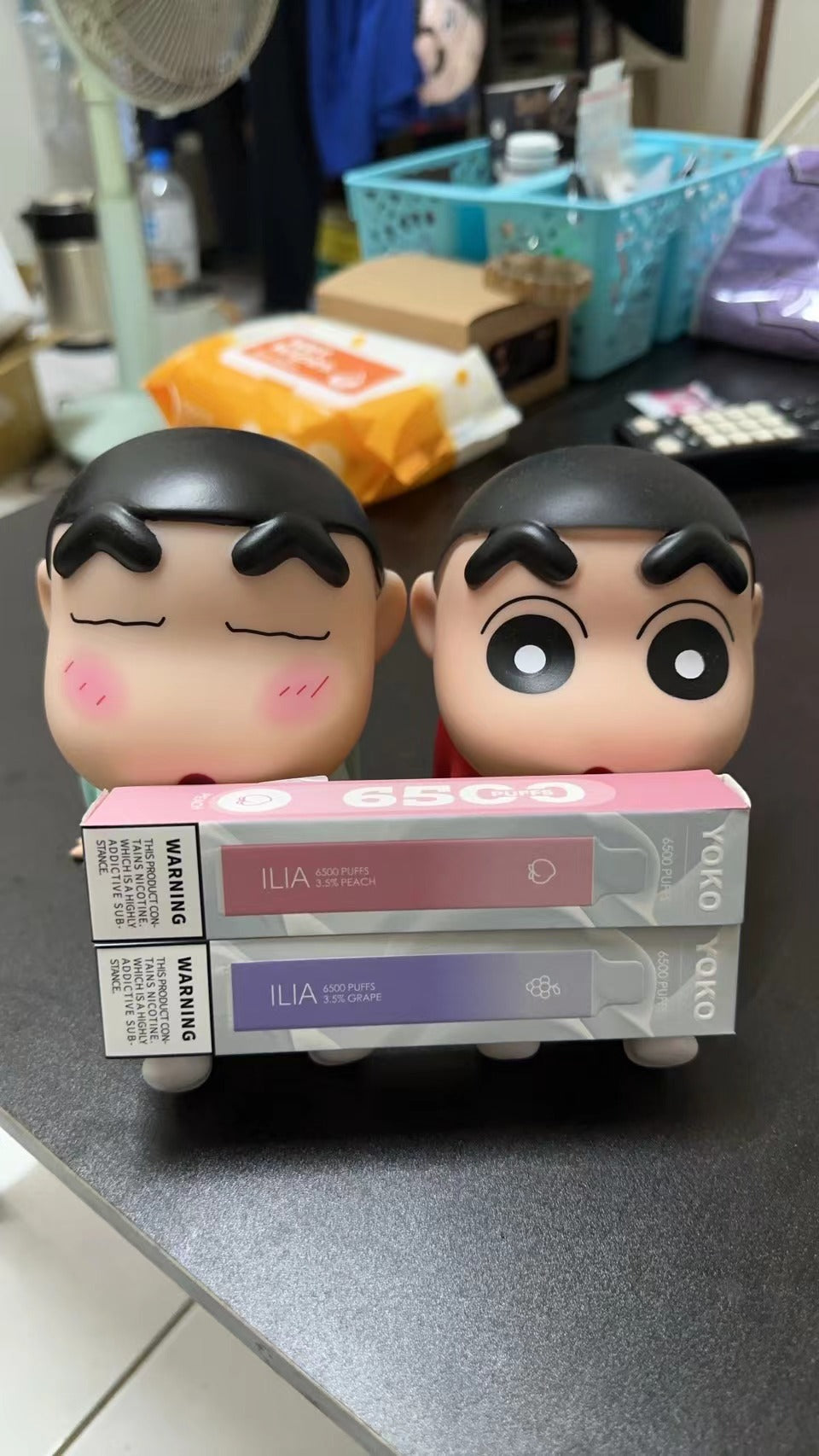 【哩啞四代拋棄式】ILIA BAR4拋棄式-6500口PUFFS拋棄式  一次性電子煙 可充電-VAKA糖果雲煙館