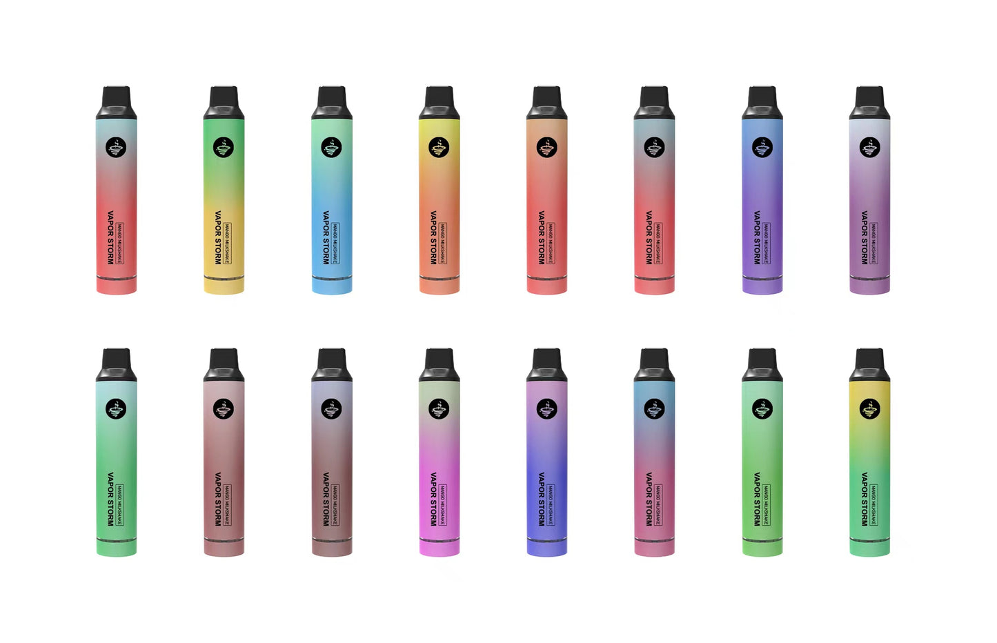 【VAPOR STORM】 風暴CF5000口 發光拋棄式 飛霧5000口一次性15個口味電子煙-VAKA糖果雲煙館