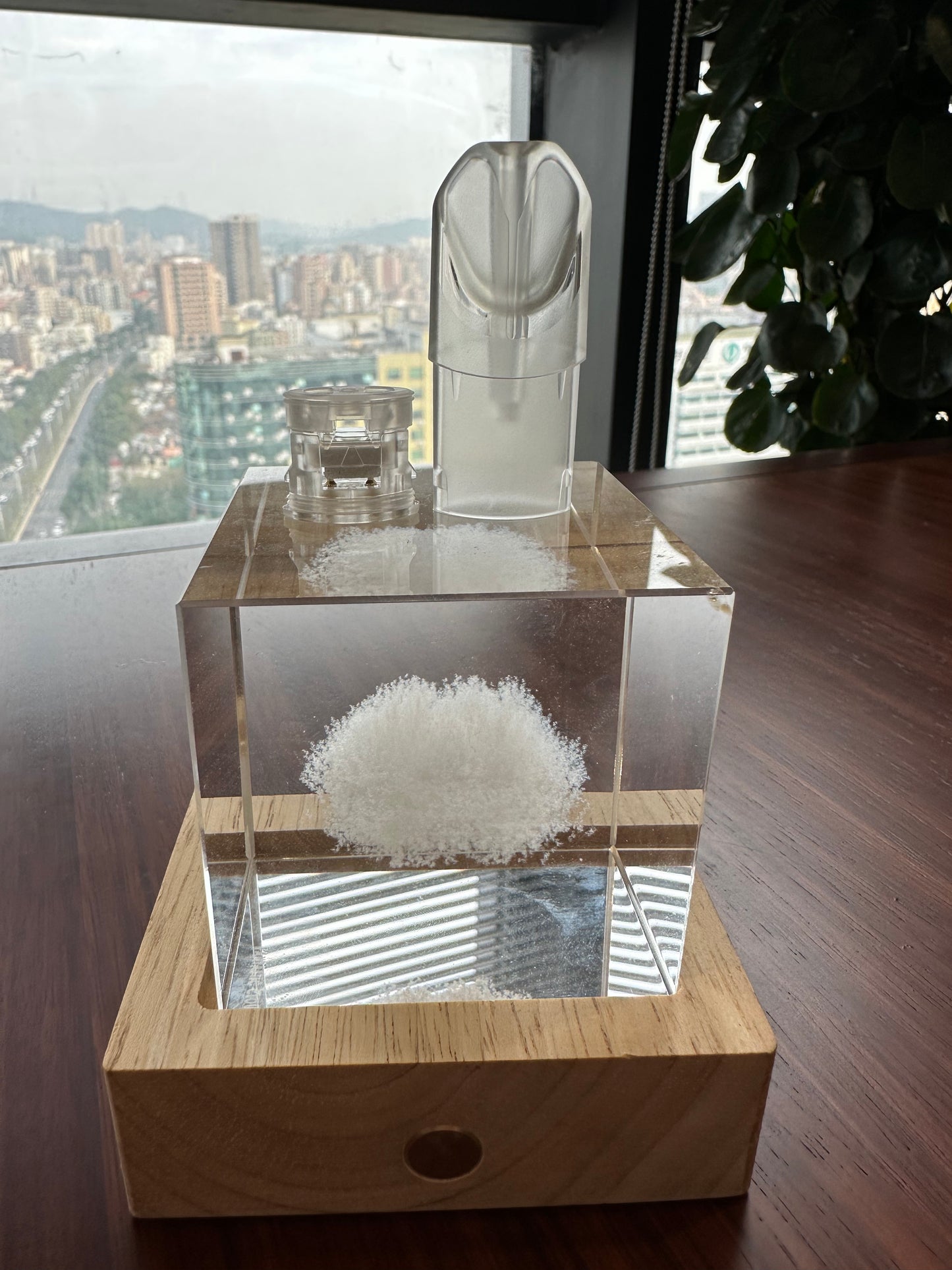 【Sp2空弹】磨砂款白色底座陶瓷芯，U型煙彈殼，不漏油，廢油，（正品保證）一代通用分離式空倉-台灣現貨秒發