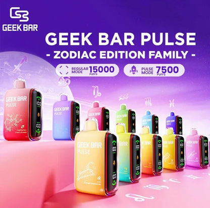 【美國大牌Geek Bar Pulse Vape小火箭電子煙 】-15000口大容量電子煙-VAKA糖果雲煙館