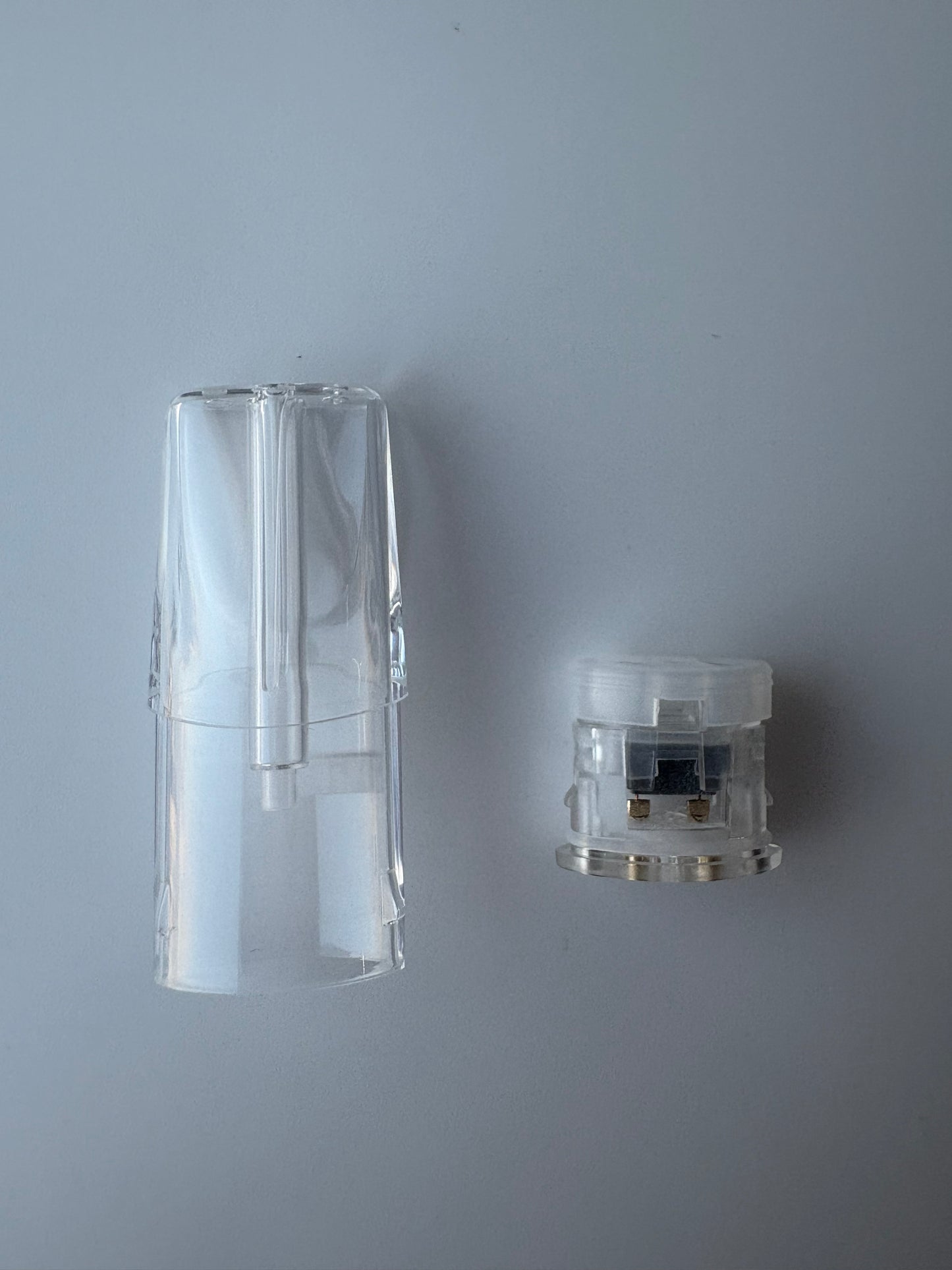 【LANA空彈原廠正版】 一代適配透明空倉 升級底座防漏棉花 Lana分離式空彈頭適用大功率機子 不發光-台灣現貨秒發