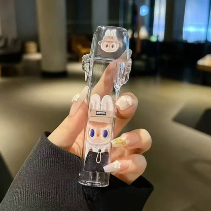 【Labubu拉布布保護套】一代主機保護套  超可愛透明保護殼-VAKA糖果雲煙館