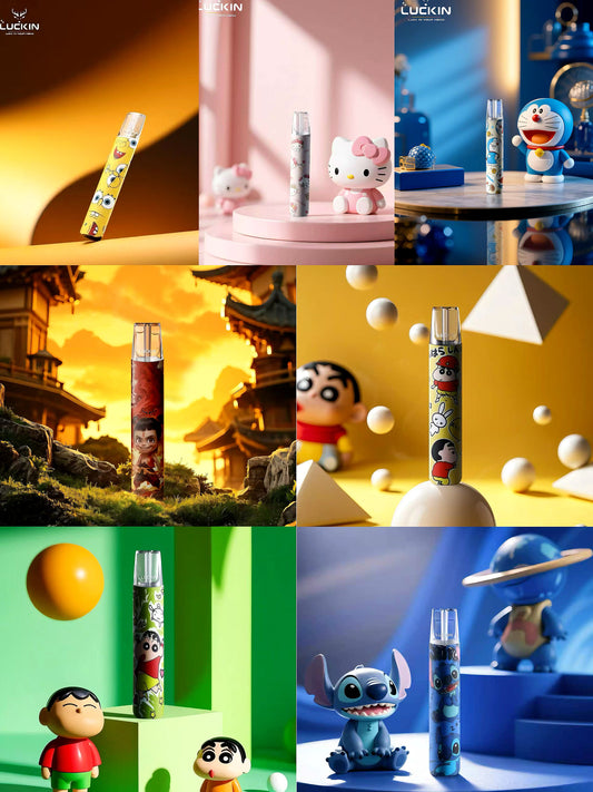 幸運LUCKIN 主機 限量版卡通煙桿 適配一代煙彈-VAKA糖果雲煙館