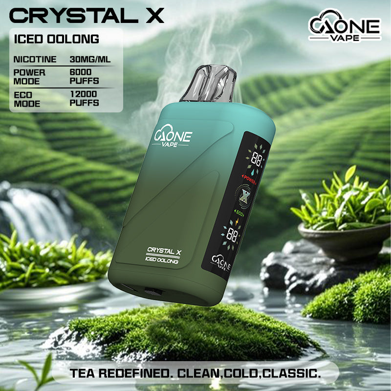 AONE Crystal X水晶2代 | 原產正品 | 12000口超大容量一次性電子煙-VAKA糖果雲煙館