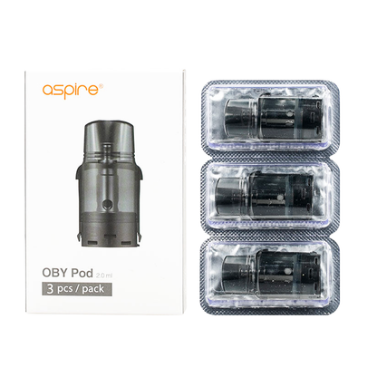 Aspire OBY 原廠空倉煙彈｜原裝專用替彈2ml/3顆裝-VAKA糖果雲煙館
