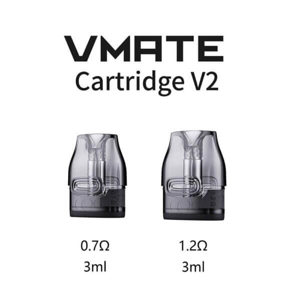 VMATE VOOPOO E 通用空倉 一盒/2顆 原廠正品 -台灣現貨秒發