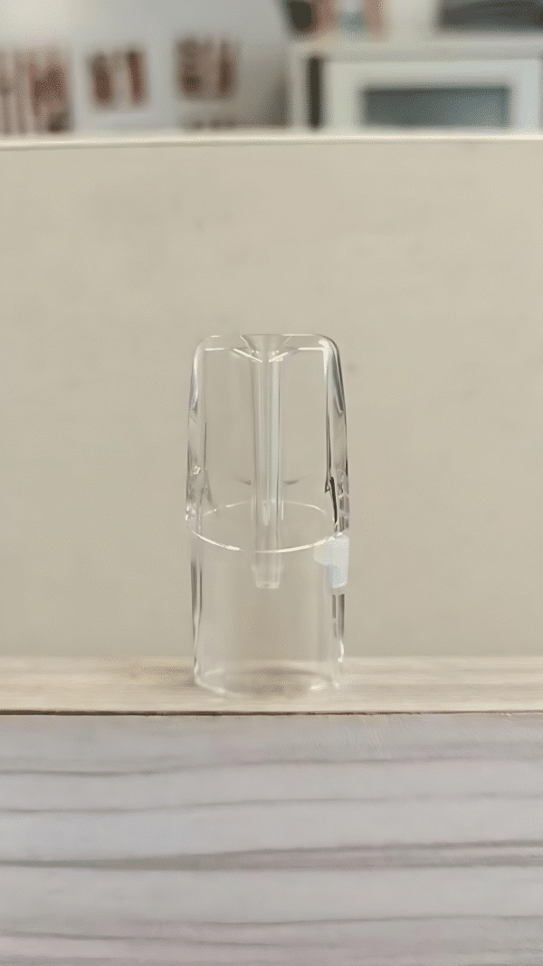 TUTX白底側注油空彈，一代可重複使用空煙彈，不漏油不吃油不卡機，2ml/適用一代煙桿-台灣現貨秒發