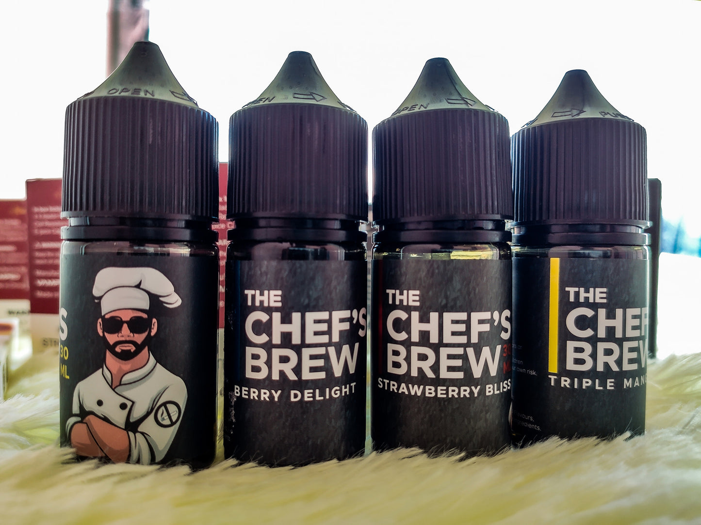 廚師佳釀CHEF'S BREW煙油 美國原裝進口煙油 30ML/36MG-VAKA糖果雲煙館