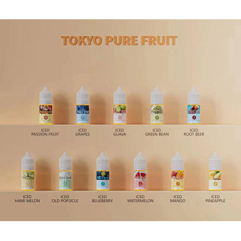 日本原裝【Pure fruit 純粹果物煙油】30ml小煙油-VAKA糖果雲煙館