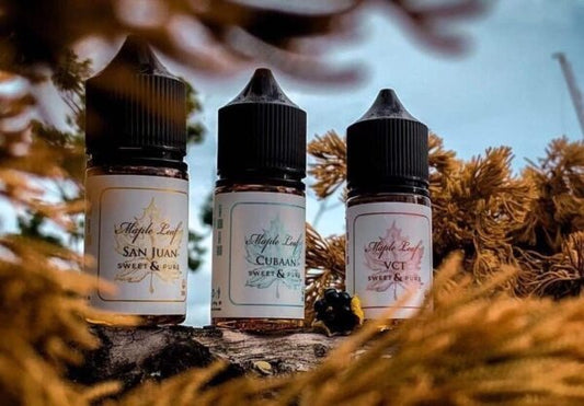 【加拿大楓葉煙油】30ML 加拿大原裝小煙油  不涼系列煙油/經典果汁-VAKA糖果雲煙館